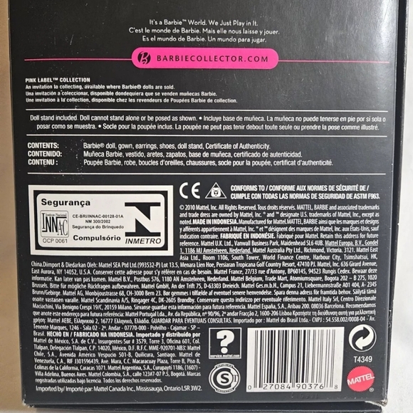 Barbie doll Pink label collection Rose Splendor - Picture 16 of 16